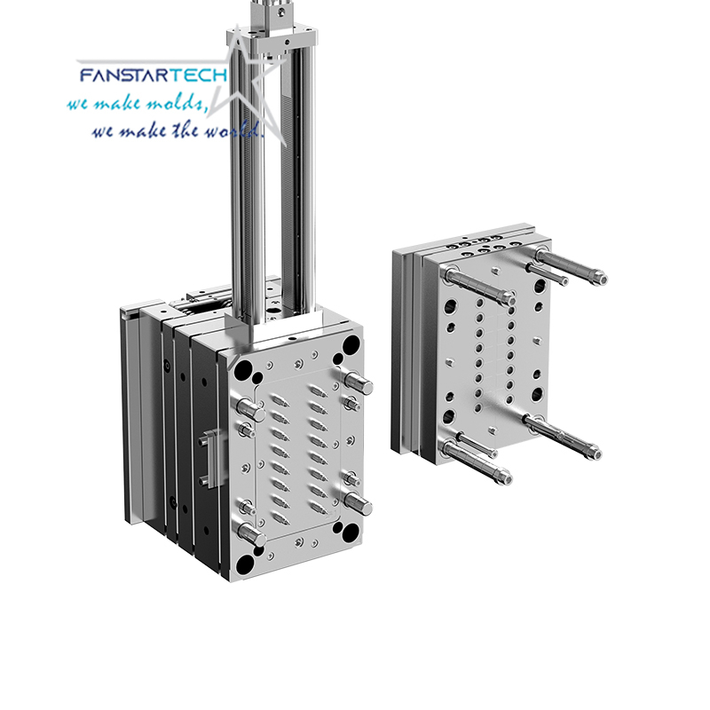 亚克力钢笔喷嘴模具 注塑模具多腔笔塑料 模具加工厂家